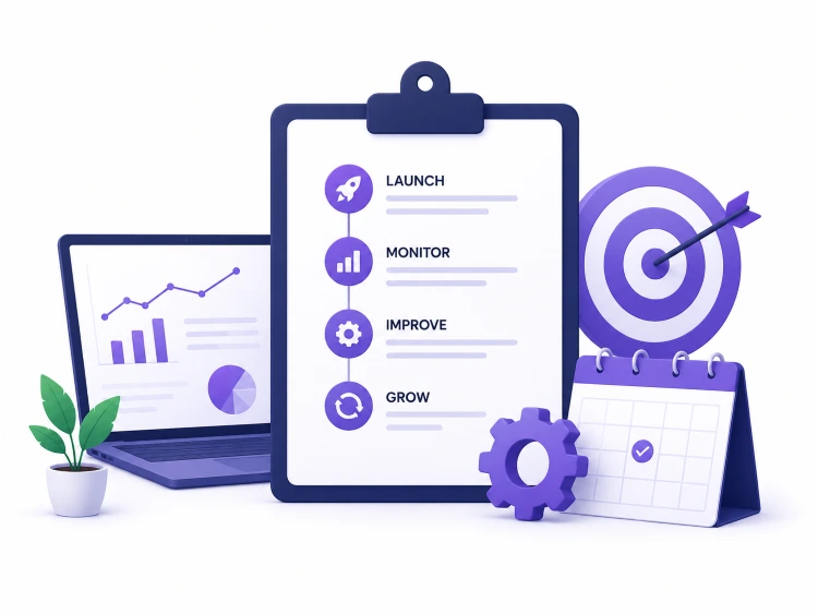Website requires ongoing maintenance and updates
